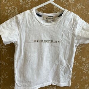 Burberry Classic White Kids Tee